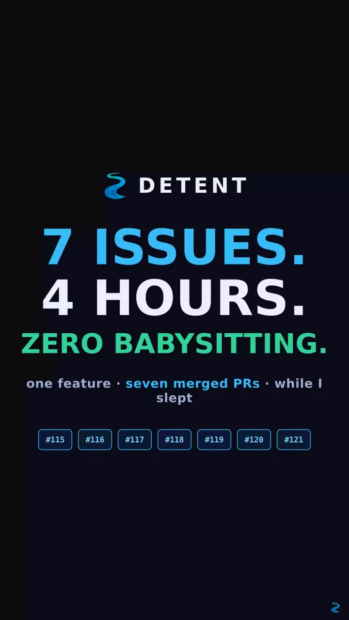 I Opened Seven Issues for One Feature (On Purpose) video thumbnail